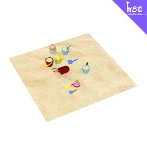 Buy cheap Plastic Square Sand Pit with Cover and Toys from wholesalers
