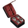 Buy cheap ROTHWELL 5 Watch Travel Case Storage Organizer for 5 Watches | Tough Portable Protection w/Zipper Fits All Wristwatches from wholesalers