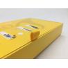 Buy cheap Yellow Luxury Cosmetic Box Packaging For Hand Cream Full Printing 322x175x43mm from wholesalers