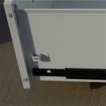 Green Large Lockable Drawer Filing Cabinet Metal Storage Cabinets