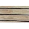 Buy cheap 500SQM 14mm Wall Stone Tile Wood Grain Cement 0.03 Absorption For Fence from wholesalers