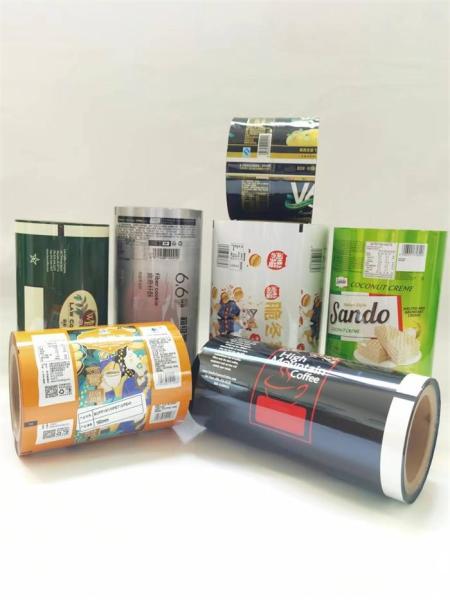 Buy cheap Plastic Foil Printed Laminated Rolls Film Food Packaging For Snack from wholesalers
