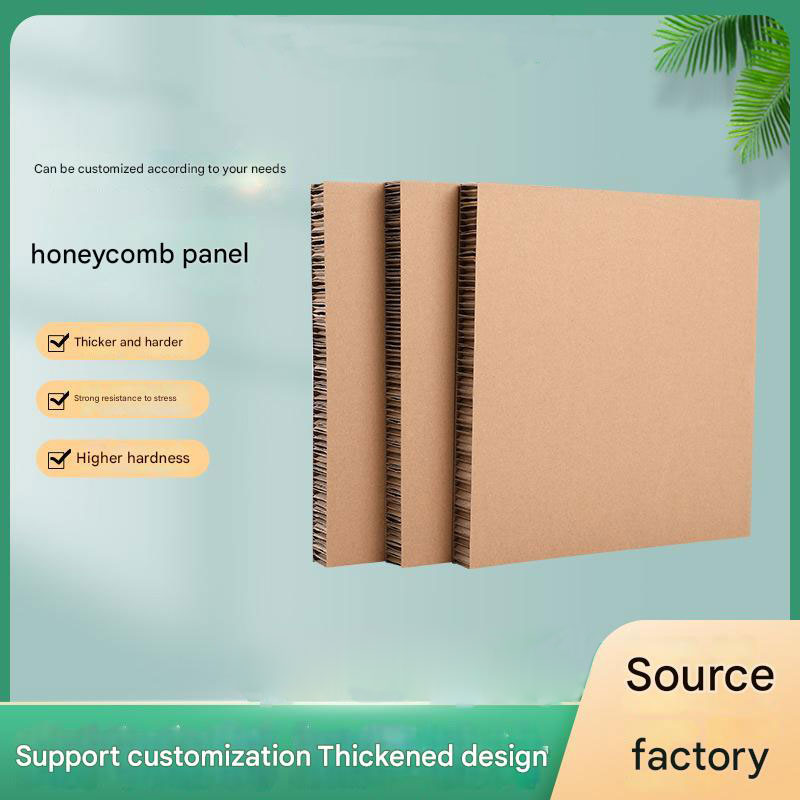Honeycomb Cardboard Lined Carton Board Thick Paper Display Hollow Paper Cushion Honeycomb Board