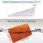 5v Usb Hand Warming Bag Multi Functional Flannel Material 14*20cm