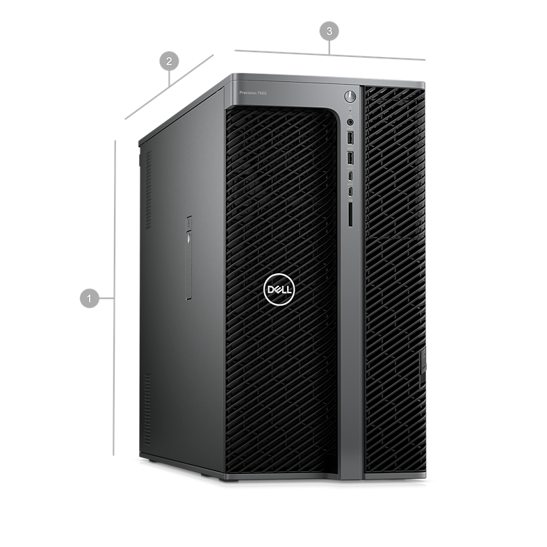 Dell T7920 Workstation Upgrade 24 Thread Processor 512GB Hard Disk 1400W Power Supply