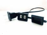 Hot sale 2pin black 10A extension power cable 0.5m-10m copper power extension