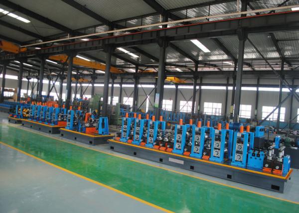 Buy cheap carbon Steel ERW tube Mill , 21 - 63mm Diameter Pipe Welding Line from wholesalers