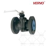 DN25 2 Piece Ball Valve Forged Steel Ball Valve Full Bore Forging Two-Piece Soft