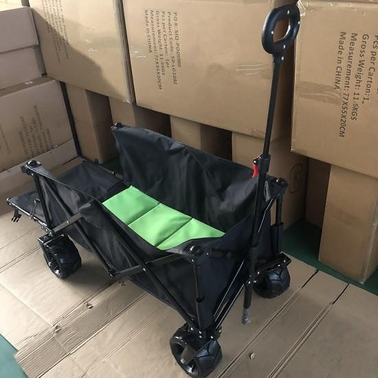 Buy cheap Multipurpose Foldable Wagon Cart Outdoor 7 Inch PU Fold Up Wagon Rear Opening from wholesalers