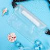 Buy cheap 3 LAYER SEALED LARGE MOBILE PHONE WATERPROOF BAG OBLIQUE STRADDLE SWIMMING WATERPROOF FANNY PACK PVC RAFTING OUTDOOR SEA from wholesalers