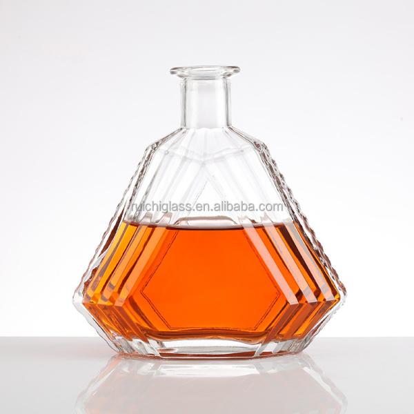 Buy cheap Customize Sealing Type Hot Stamping Glass Bottles for Luxury Vodka Whisky Promotion from wholesalers