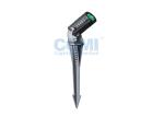 1 * 3W Energy Efficiency LED Landscape Spot Lights Silver Anodized Body With