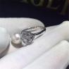 Buy cheap Piaget diamonds rose pearl ring of 18kt gold with yellow gold or white gold from wholesalers