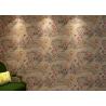 Buy cheap Removable Retro Vintage Wallpaper , Vinyl Floral Wallpaper with Waterproof from wholesalers