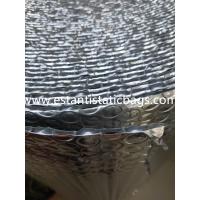 Buy cheap Dust Free Silver Bubble Wrap Insulation , 96-97% Reflective Foil Bubble product