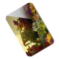 Buy cheap 201 304 316 Mirror Finish Stainless Steel Sheet Decorative Titanium Gold 8K product