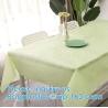 Buy cheap Flannel Backed Tablecloth, Indoor/Outdoor Tablecloth Non Toxic Christmas PVC Vinyl Holiday Kitchen Tablecloth Eco-Friend from wholesalers