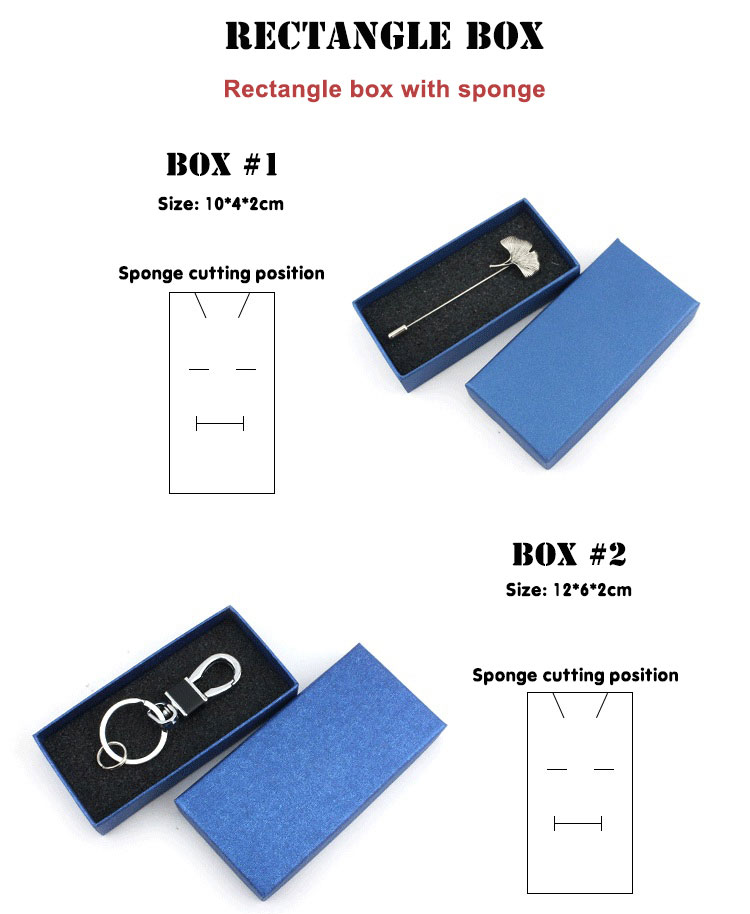 Rigid Cardboard Jewelry Gift Boxes Bulk Packaging For Bracelet Watch Earring