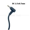 Buy cheap 90 Degree Right Angle Black White 24AWG 2A Charging Current 1m USB to 2.5x0.7mm DC Charger Cable from wholesalers