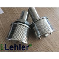 Buy cheap Length 90mm Water Filter Nozzle , Stainless Steel Nozzle With Uniform Slots product