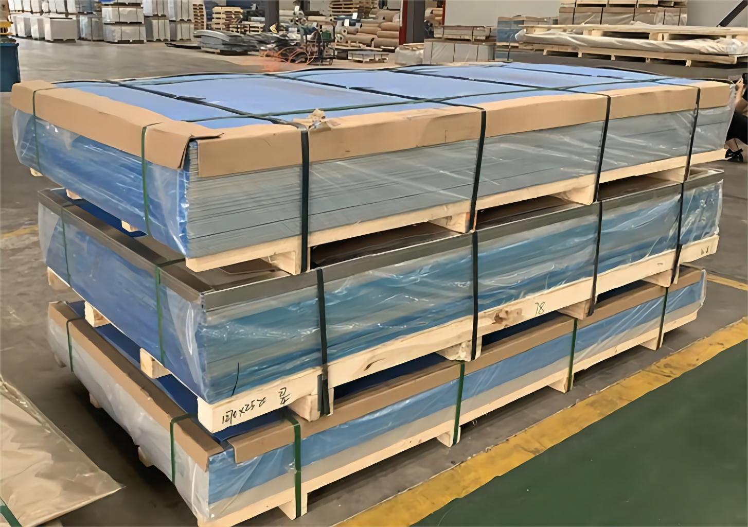 5083 6061 5252 Aluminized Sheet 5mm 10mm 20mm Thickness 100mm 200mm 500mm Width