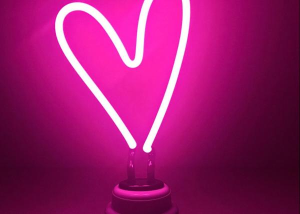 Buy cheap 7x17 Neon Light Desk Lamp Rohs Neon Sign Table Lamp from wholesalers
