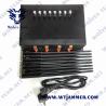 Buy cheap Portable 8 bands High Power GSM 3G 4G 5G All Cell Phone Signal Jammer from wholesalers