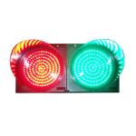 300mm Red Green LED Traffic Light Anti UV PC With High Safety Efficient