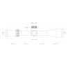 Buy cheap 30 Side Focus 6-24x50mm Hunting Rifle Scope Black Color 30mm Tube from wholesalers