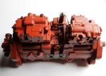 Red Kobelco SK350-8 Excavator Main Pump Kawasaki pump K5V140DTP-9N29