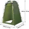 Buy cheap 120*120*180CM Green Color Silver Coated Polyester Pop Up Privacy Tent Waterproof For Camping Beach Outdoor Events from wholesalers