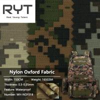 Buy cheap Ripstop Camouflage PU Waterproof Oxford Fabric For Backpack Outdoor Product product