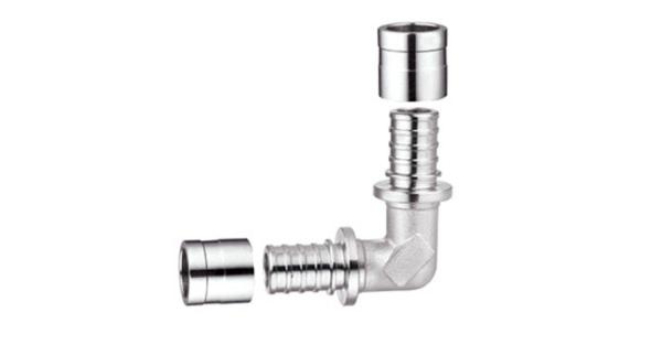 Buy cheap ​Forged Brass Pex Pipe Fittings PF4004 Axial Brass Press Valve from wholesalers