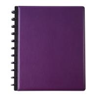Buy cheap Durable Disc Bound Notebook Size 165 * 217mm PU Leather And PVC Cover Material product