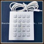 Buy cheap 304 Grade USB PS2 R232 Stainless Steel Keypad Digital Illuminated LED Display from wholesalers