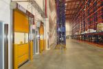 Industrial High Speed PVC Curtain Roll Up Door High Efficiency And Energy