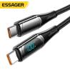 Buy cheap QC3.0 Usb C To C Cable Led Fast Charger Type C Cable 5a 100w from wholesalers