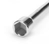 Buy cheap Chrome Car Wheel Wrench Four Way Lug Wrench Dia 17 - 19-21 - 23mm Heads from wholesalers