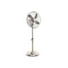 Buy cheap 16" Adjustable Oscillating Indoor Floor Standing Fan 3 Blade Nickel Chrome ETL from wholesalers