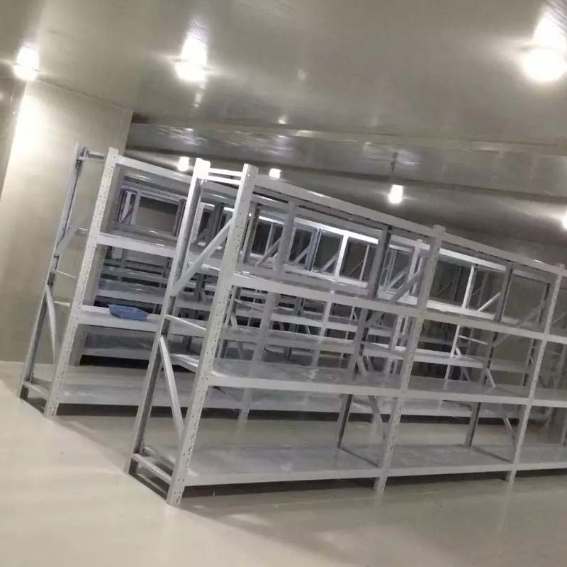 Industrial Rivet Shelving 5 Tier Warehouse Storage Rack With Powder Coating Finish