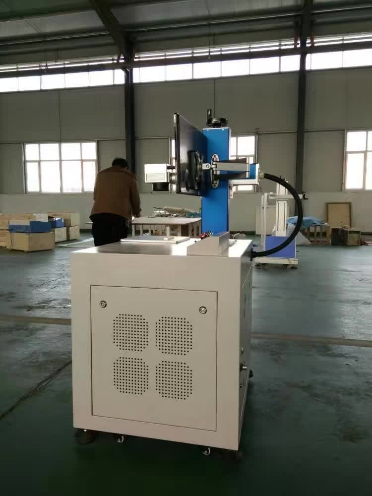30W fiber laser marking machine for metal/plastic/tag/key chains/pen laser marker