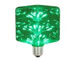 Child Bedroon 3w Decorative Filament Light Bulbs G80 Ice Square Glass