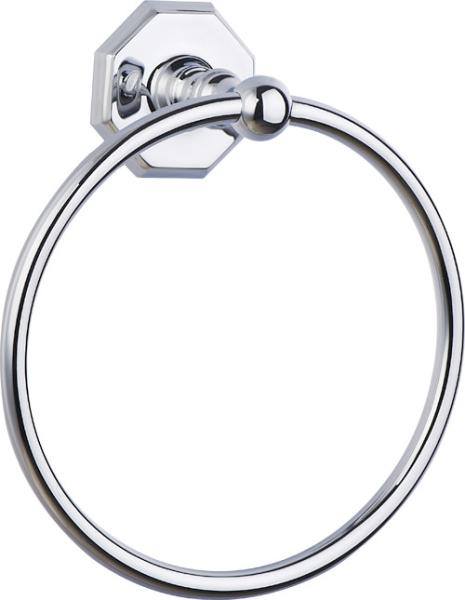 Buy cheap Bath Kitchen Towel Ring Holder Bathroom Chrome Finish Modern Design 190x165x73mm from wholesalers