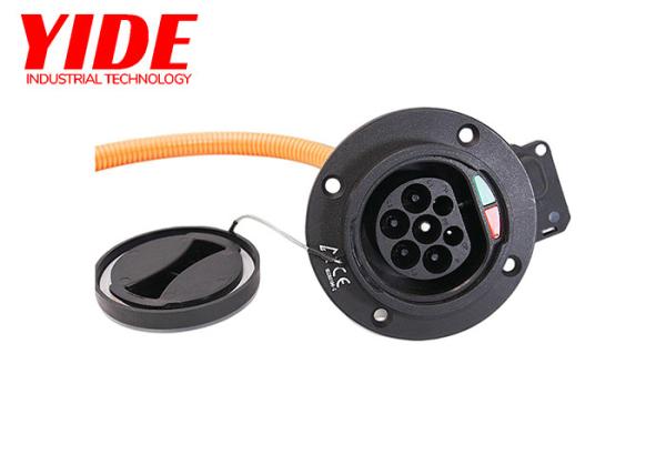 Buy cheap Round Electric Car Connector Types 5PIN Famale 32A 16A TUV from wholesalers