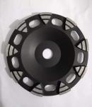8 Inch Diamond Cup Wheels Round Sintered Marble Grinding Wheel Special Shaped