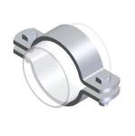Stainless Steel Pipe Clamps with material 304, 316, 316Ti, China factory