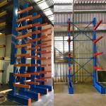 H Beam Cantilever Racking Systems 3.5T Cantilever Metal Shelving