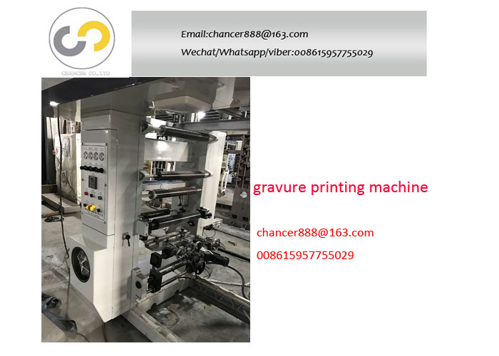 Automatic 2 colors rotogravure printing machine for circuit board, water bottle label