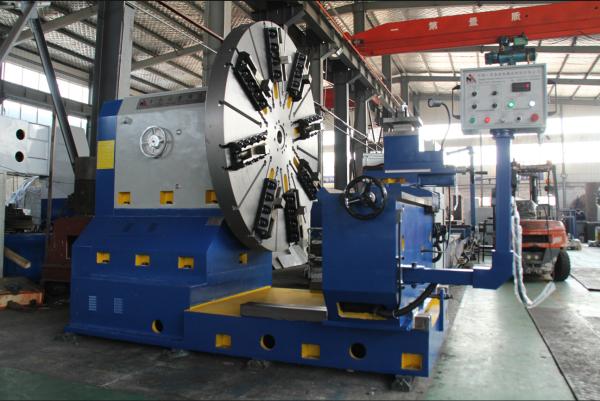 Buy cheap Ra3.2 18.5KW 3T Workpiece 2500mm Horizontal Cnc Lathe from wholesalers