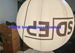 Round Inflatable Lighting Decoration , Inflatable Balloon Light With Branding